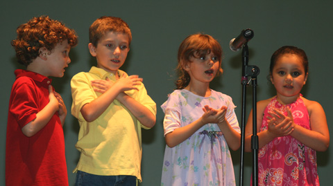 Acting School acting & voice students