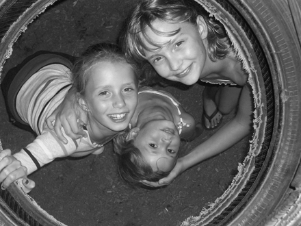 Children playing at the end of summer, dance students at the Performing Arts Studio & Dance School Methuen servicing Andover, North Andover, Haverhill, Lawrence, Dracut, Salem NH, Lowell, Pelham, Windham, Londonderry
